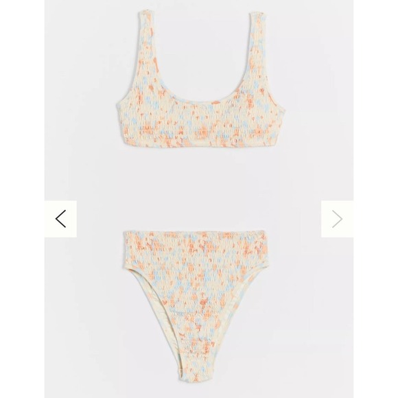 L*Space  Bitsy Smocked‎  Bottom and Bralette Bikini Top - Picture 12 of 16